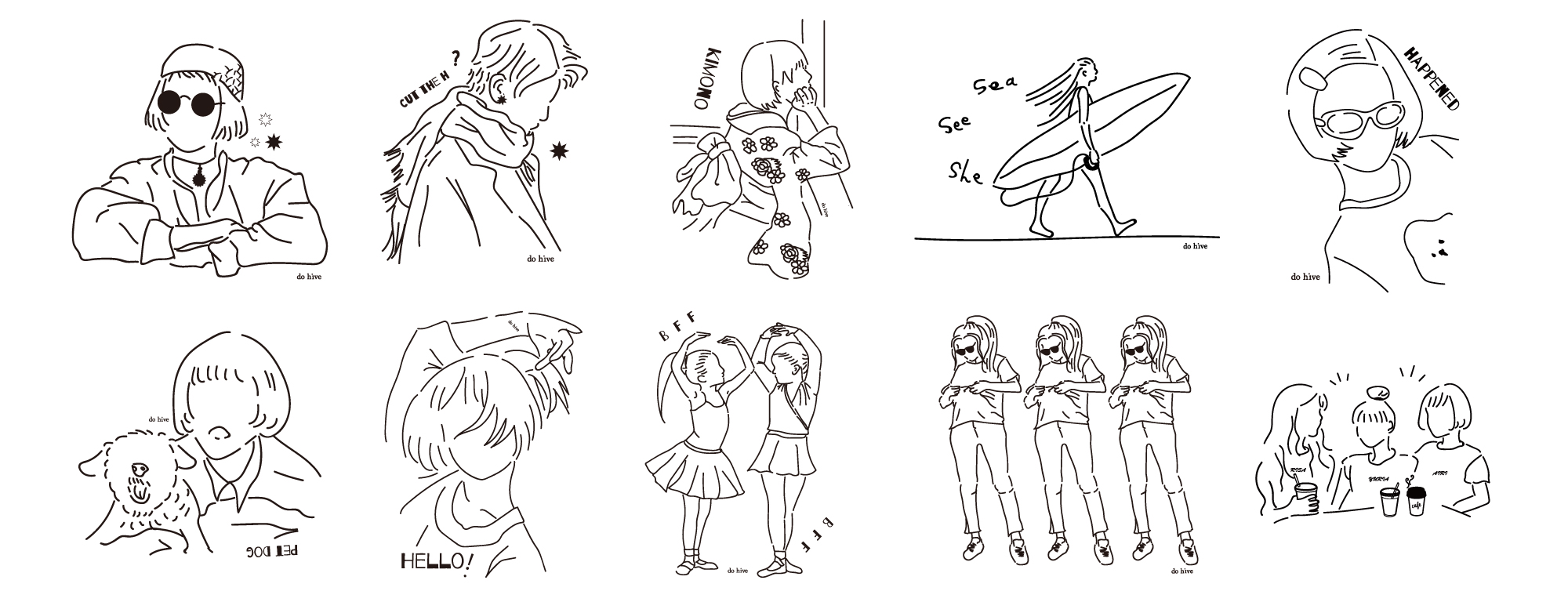 オリジナルデザインTシャツのお店　〜do hiveのこだわり〜